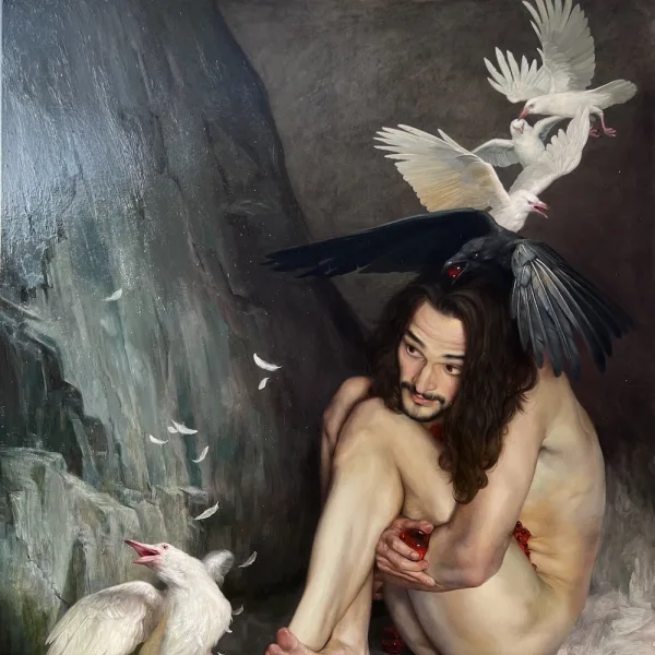 BLACK SHEEP, 120x100cm, 2022